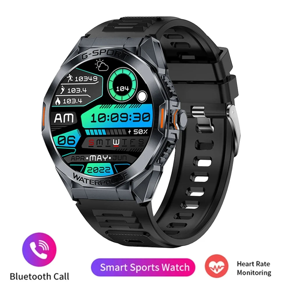 Active Smart Fit All-Day Watch — Heart Rate, BT Call, IP68 & 100+ Sport Modes