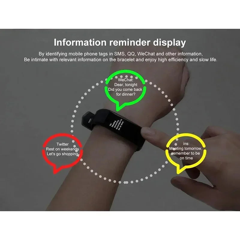 Real-Time Heart Rate Smart Watch — Sports & Fitness Tracker