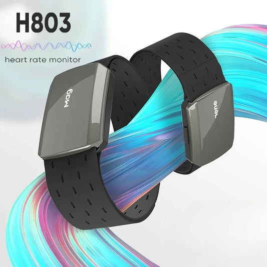 Magene H803 Heart Rate Monitor Arm Wrist Band Sensor Dual Mode Bluetooth ANT Heartbeat Tracker Armband Monitor Health Exercise